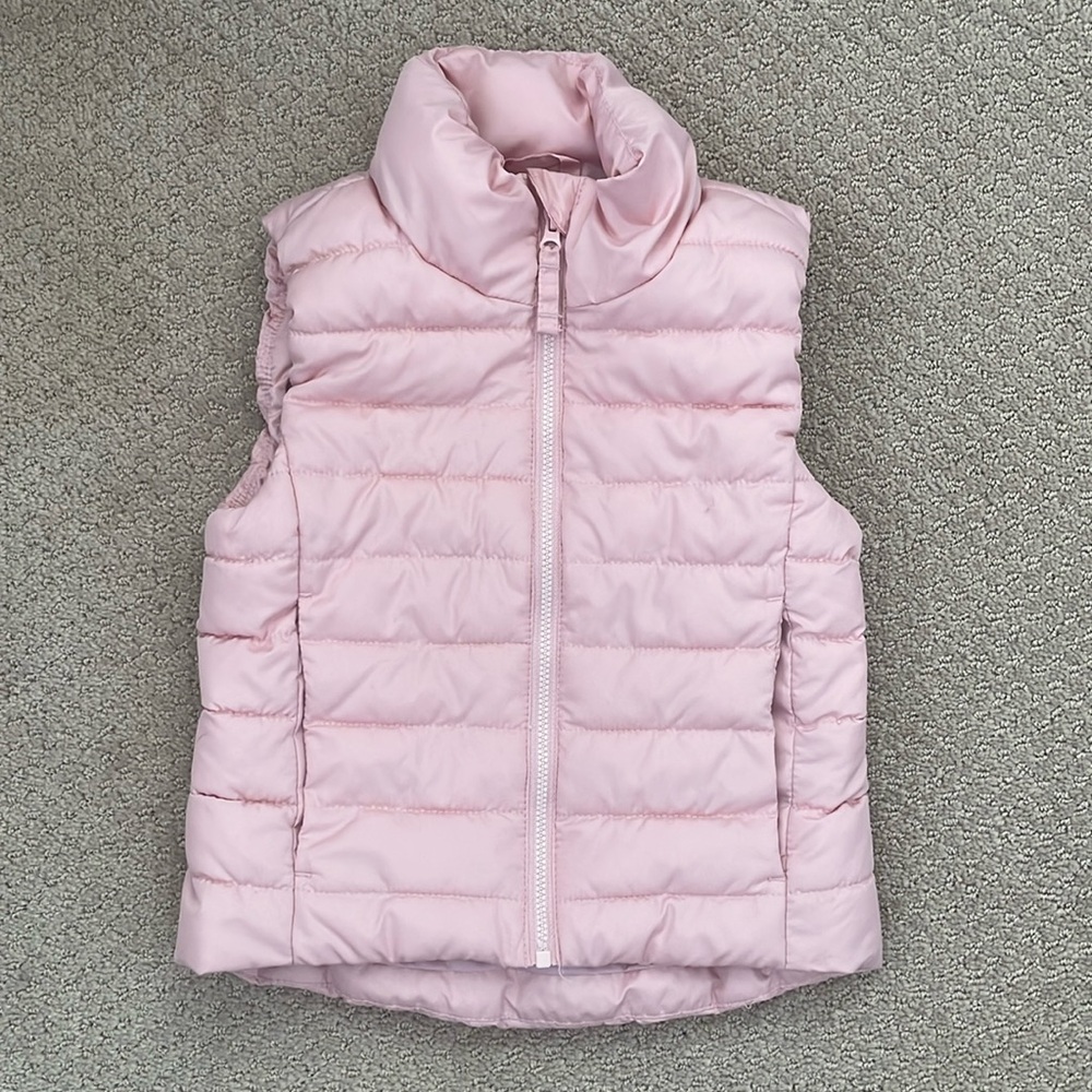 Old Navy Light Pink Puffer Vest (size XS [5])